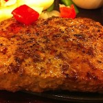 先日の晩飯：COCO’S「ビーフハンバーグステーキ 和風ステーキソース」