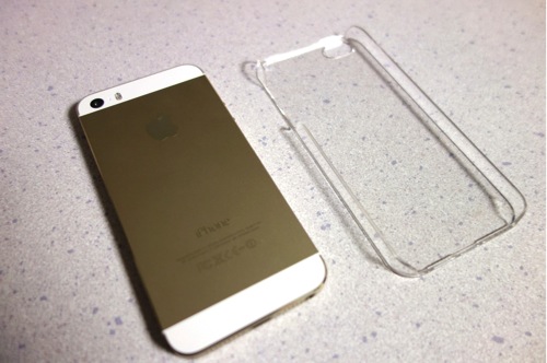 iPhone 5/5s対応で480円の透明なハードケースを買ってみた！