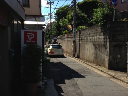 Googleカーを撮影している自分がストリートビューに載ってたでござる！