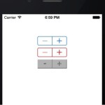 【iPhoneアプリ開発】UIStepperの見た目をカスタマイズする方法