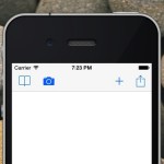 【iPhoneアプリ開発】UINavigationBarに複数のUIBarButtonItemを配置する方法