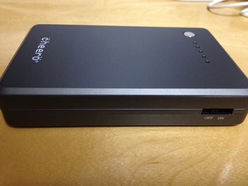iPhoneを約5回充電できる2,980円のバッテリー「cheero Power Plus」