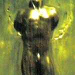 キリストンカフェにおける男子トイレの看板