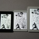 漫画の読みやすさをKindle Fire HD・iPad mini・iPad 3・iPhone 5で比較してみた