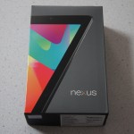 Nexus 7を買ってみた。ひとまず開封の儀！