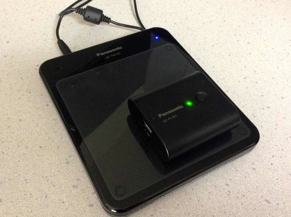 チャージパッドのおかげで充電の手間が減った