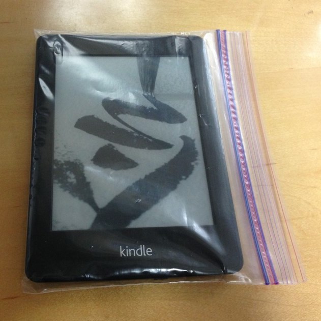 風呂で読書するならKindle Paperwhite+ジップロックがオススメ！