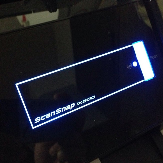 ScanSnap iX500のWi-Fi転送が思ってたよりも便利でいい感じ！