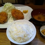 東京・池尻大橋にある「富士山ミート」で「メンチカツ定食」を食す！