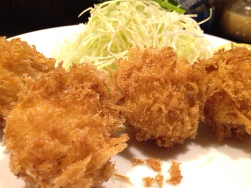 淡路町の名店！「とんかつ やまいち」で「貝柱コロッケ定食」を食す！