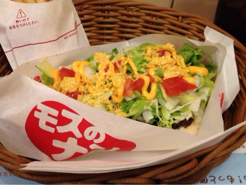 モスのナンタコス2012を食す！気になるカロリーは？