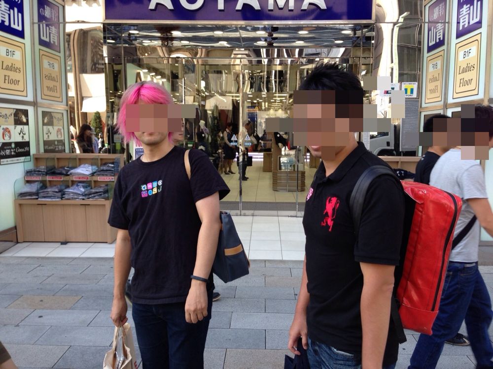 iPhone 5s/5c発売前夜、アップルストア銀座の行列に並びました！